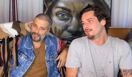Gian Luca choca ao confessar a primeira impressão que teve de Bruno Gagliasso