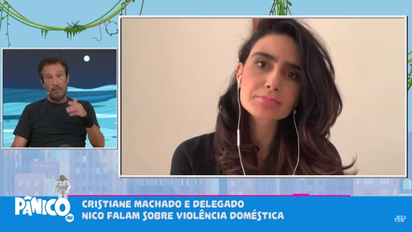 Cristiane Machado diz que foi ameaçada pelo ex com faca no pescoço