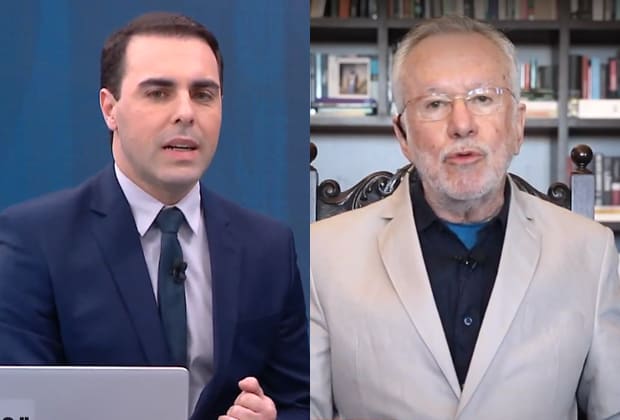 Âncora da CNN Brasil e Alexandre Garcia discutem ao vivo por causa da cloroquina