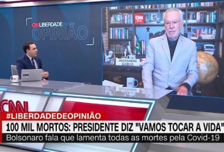 Irritados, bolsonaristas detonam âncora que discutiu com Alexandre Garcia na CNN