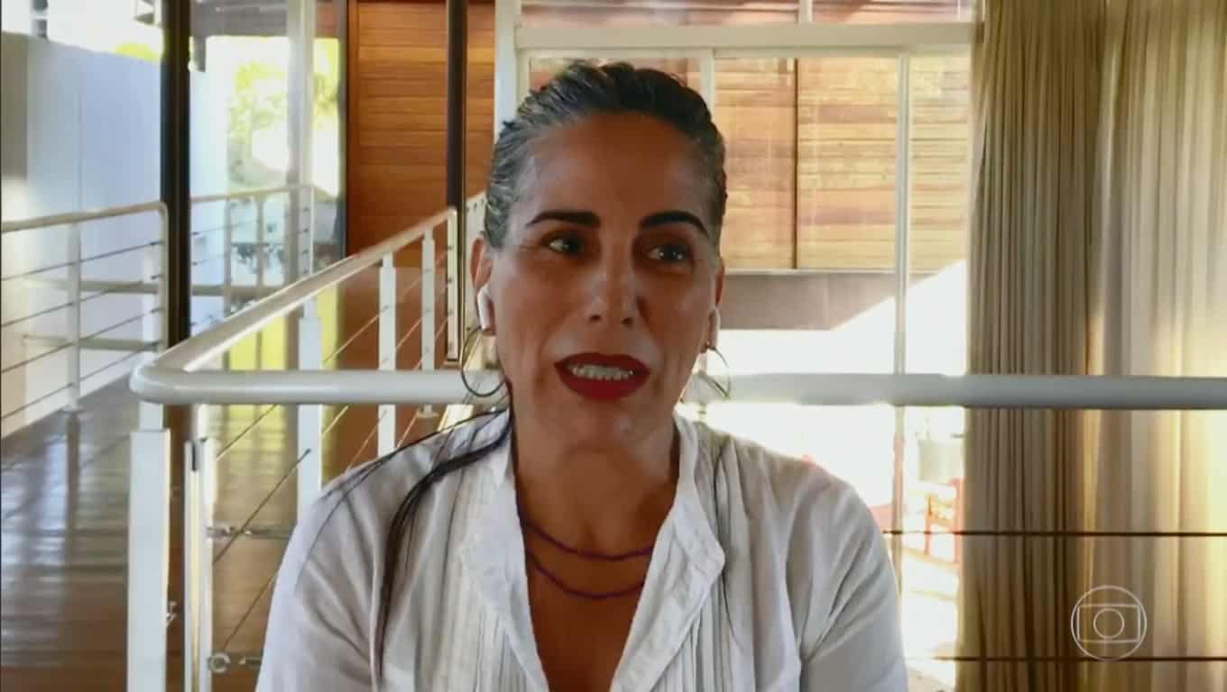 Gloria Pires chora ao vivo na Globo ao falar sobre doença do marido