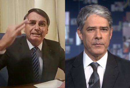 Bolsonaro culpa Globo por mortes e diz que JN festejou 100 mil vítimas da covid-19