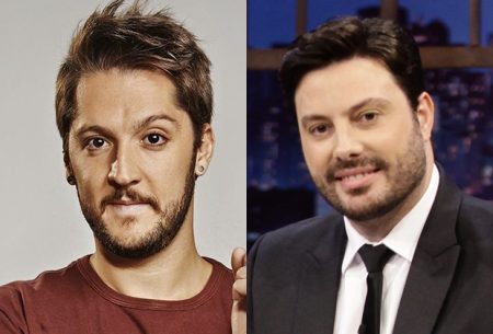 André Vasco dá bronca em Danilo Gentili, que reage com ironia