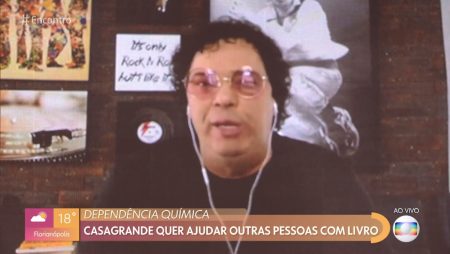 Casagrande revela episódio surpreendente envolvendo Fausto Silva
