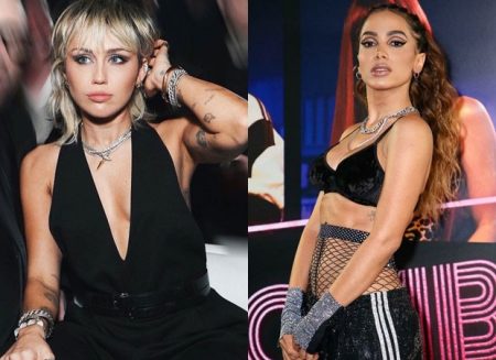Miley Cyrus faz comentário em ensaio nu de Anitta e fãs cogitam feat
