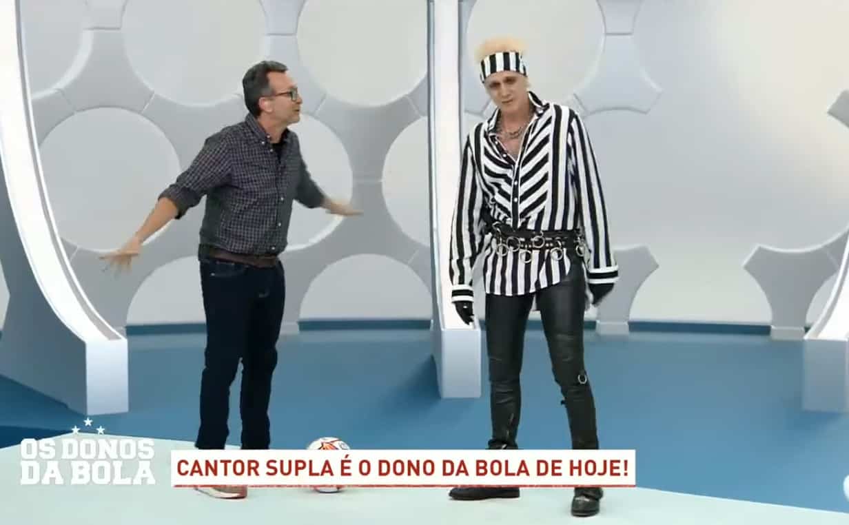 Audiência da TV: Com Supla e Neto dançarino, Os Donos da Bola dispara na Band