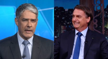 Bolsonaristas atacam e cobram William Bonner após provocação de Bolsonaro