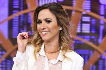Tatá Werneck volta a gravar Lady Night e desabafa sobre nervosismo