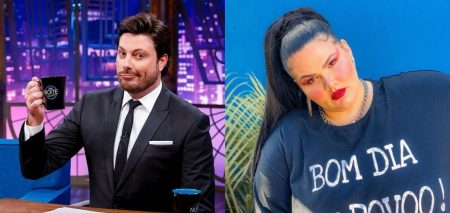 Danilo Gentili provoca e diz que é gay após post de Thais Carla