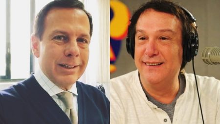 João Doria “dedura” coronavírus de Emílio Surita e causa climão