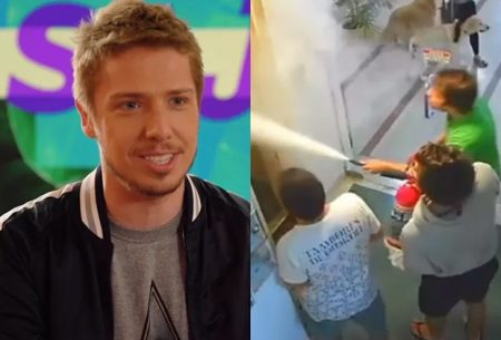 Humorista passa sufoco, apaga fogo em prédio e faz alerta