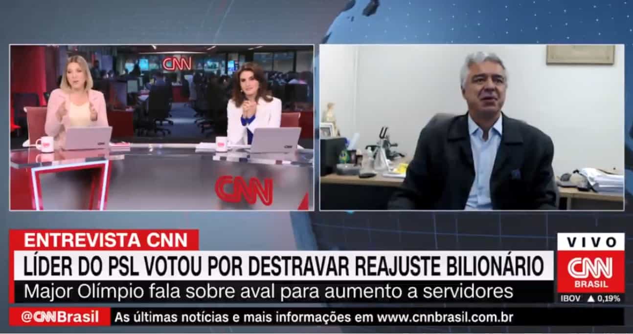Na CNN Brasil, Daniela Lima dá bronca em Major Olímpio após senador falar demais