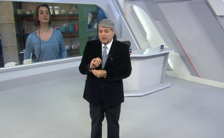Datena revela bronca de diretor e explica o motivo de não olhar para a câmera