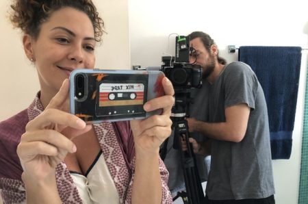 Fabíula Nascimento revela experiência de gravar em casa com Emílio Dantas