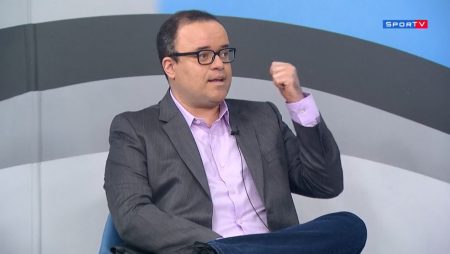 No SporTV, Everaldo Marques se confunde e cita ESPN em jogo de basquete