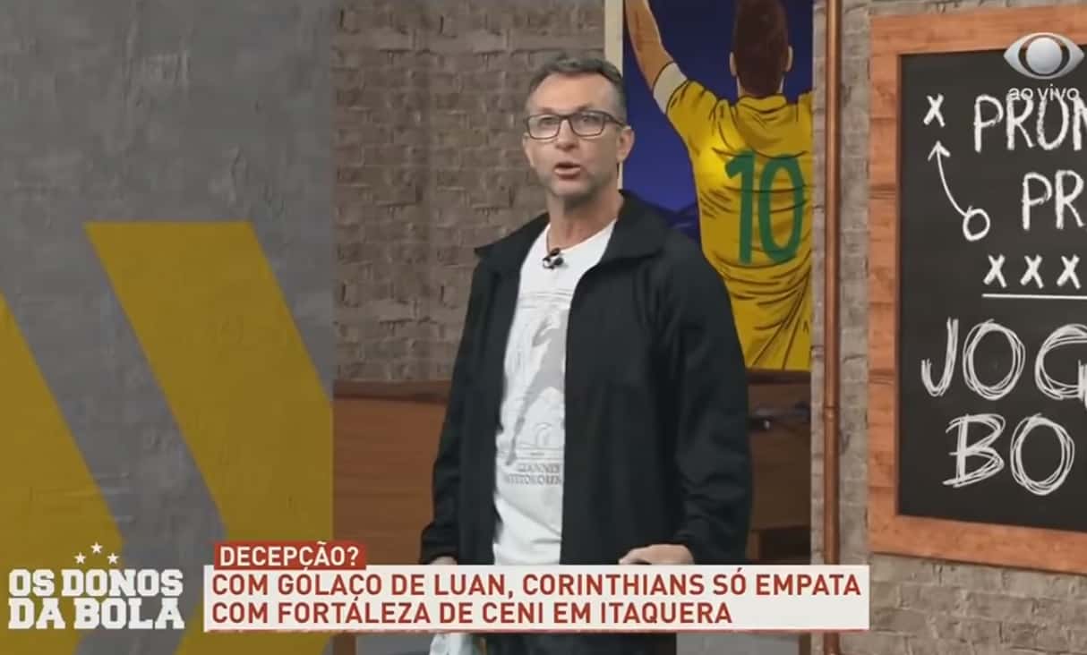 Neto rasga o verbo contra Tiago Nunes após crítica contra a imprensa