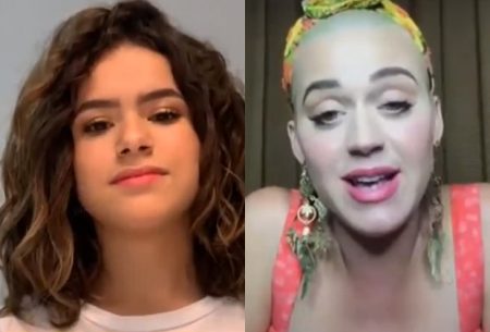 Maisa entrevista Katy Perry para o SBT e se oferece para ser a Gretchen