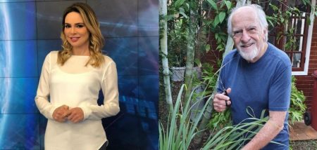 Rachel Sheherazade é surpreendida por Ary Fontoura e faz desabafo