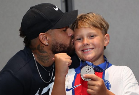 Neymar mostra tatuagem gigante do filho de 9 anos e dá o que falar