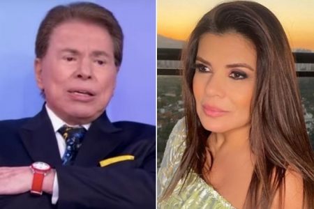 Em meio à pandemia, Mara Maravilha mata saudade de Silvio Santos de forma original