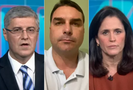 Jornal Nacional reage ao veto da Justiça sobre investigação da rachadinha de Flávio Bolsonaro