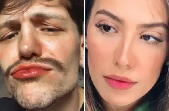 Saulo Poncio divulga vídeo fazendo “número 2” com Gabi Brandt e choca os fãs