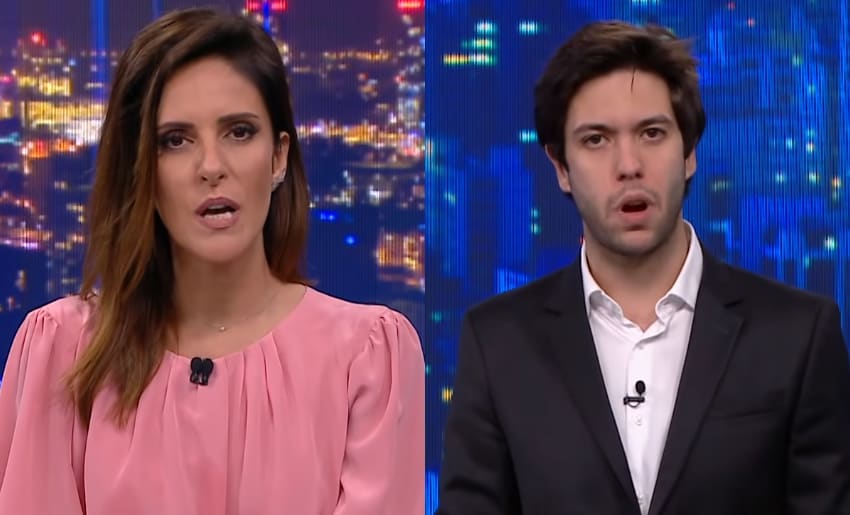 Monalisa Perrone interrompe telejornal da CNN Brasil para corrigir Caio Coppolla
