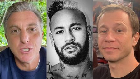 Luciano Huck e Tiago Leifert defendem Neymar em episódio de racismo