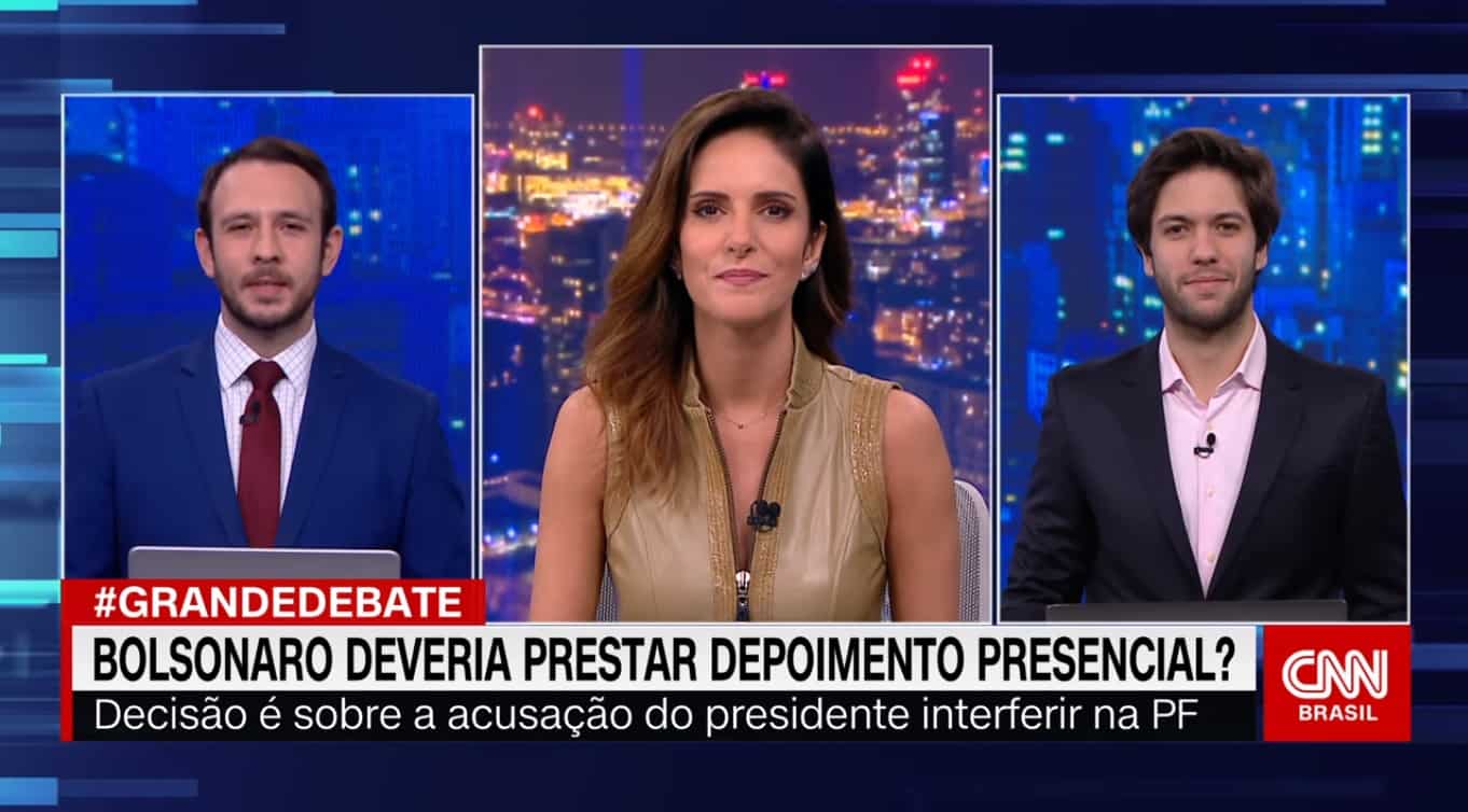 CNN Brasil troca integrante de O Grande Debate por problema de saúde