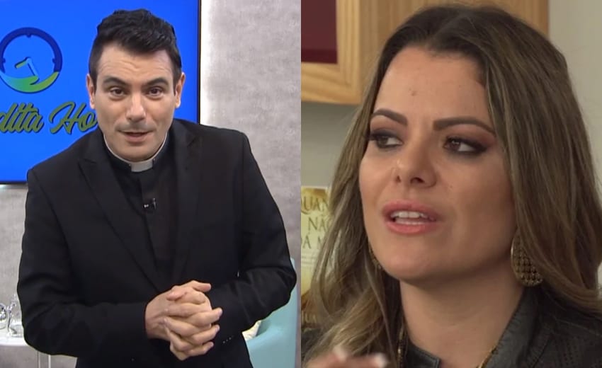Padre Juarez faz discurso e rebate Ana Paula Valadão na TV