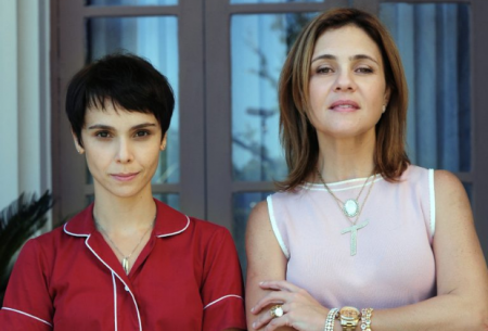 Débora Falabella homenageia Adriana Esteves e web lembra de Nina e Carminha