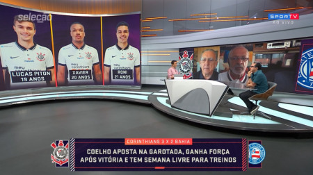 Cléber Machado comete gafe e recebe conselho de Galvão Bueno ao vivo