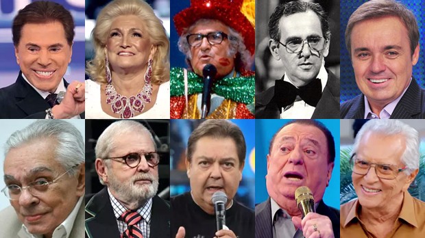 10 comunicadores que marcaram os 70 anos da TV brasileira