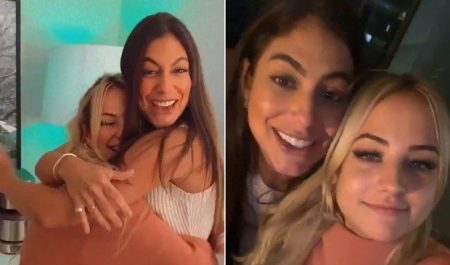 Gabi Martins e Mari Gonzalez ironizam e reproduzem choro no BBB por leite em pó