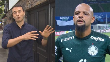 André Rizek cita Felipe Melo pró-Bolsonaro e defende de Carol Solberg