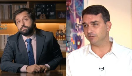 Gregório Duvivier detona “fuga” de Flávio Bolsonaro de acareação na PF