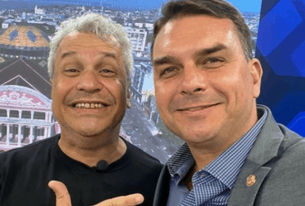 Flávio Bolsonaro corre da Justiça para dançar e cantar música homofóbica com Sikêra Jr