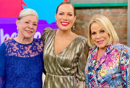 Claudete Troiano e Ione Borges aparecem juntas no Mulheres e web comemora