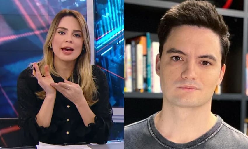 Rachel Sheherazade parabeniza Felipe Neto e ignora Bolsonaro no SBT Brasil