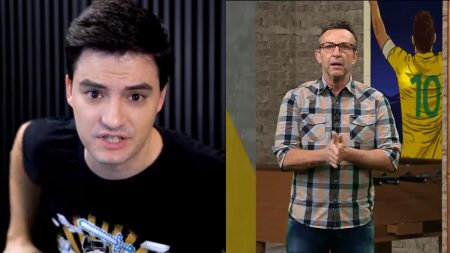 Felipe Neto apoia Neto após desabafo contra o Flamengo