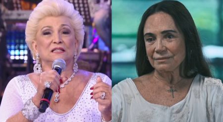 Web resgata vídeo de Hebe Camargo mandando Regina Duarte calar a boca