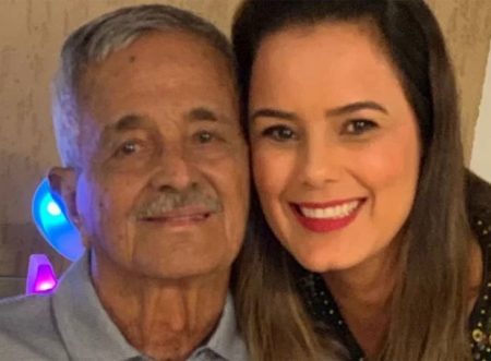 Luciele Di Camargo se emociona ao lembrar grave problema de saúde do pai