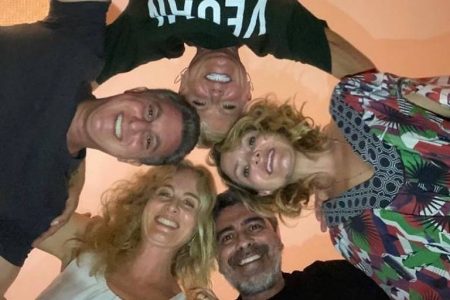 Luciano Huck divulga novas fotos do encontro de Xuxa, Angélica e Eliana