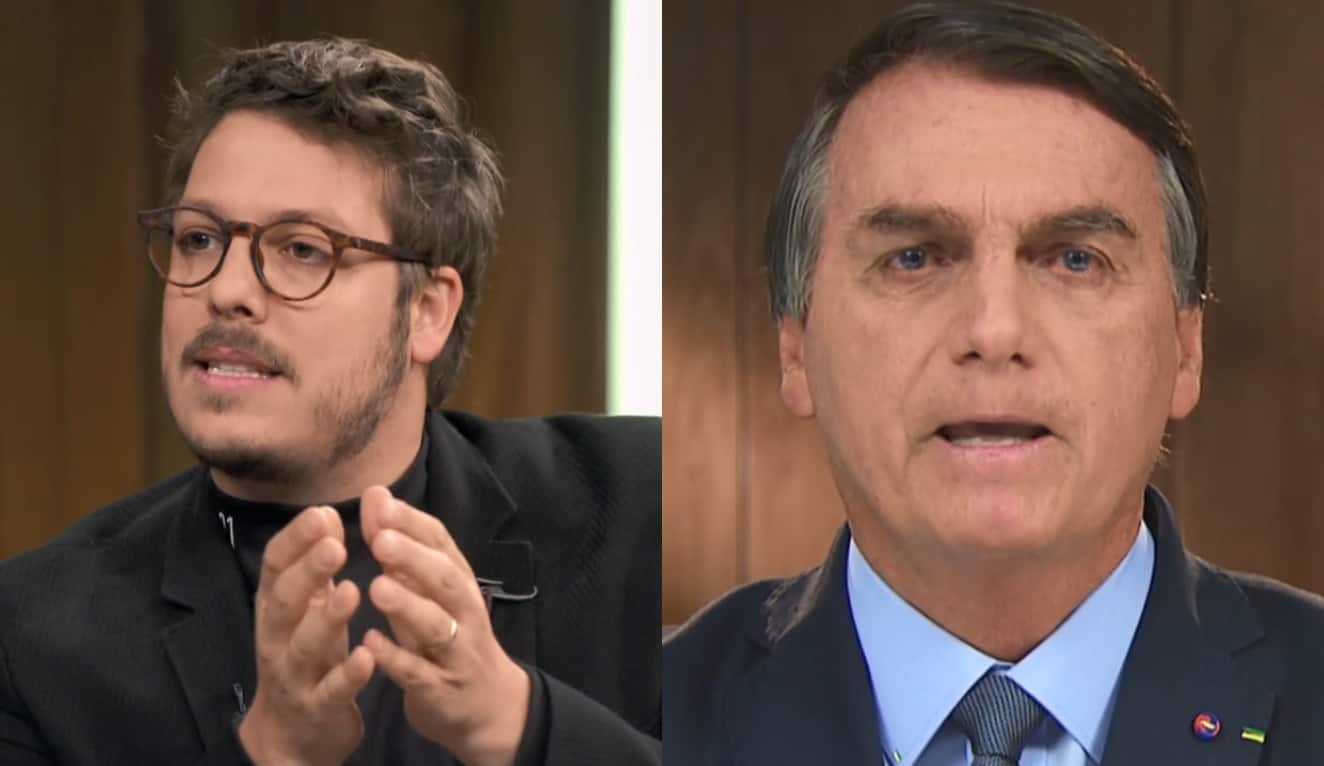 Fábio Porchat vira alvo do gabinete do ódio e rebate com escândalos de Bolsonaro