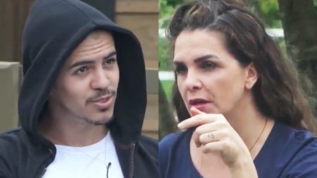 A Fazenda 2020: Biel e Luiza Ambiel tentam se acertar em conversa tensa