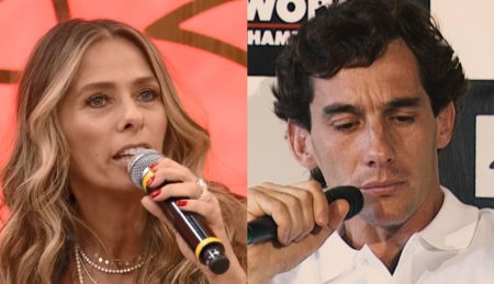 Adriane Galisteu faz homenagem a Ayrton Senna em dia que piloto faria aniversário