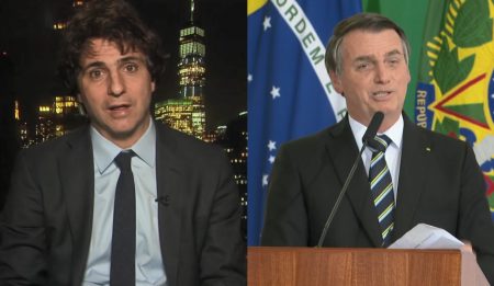 Guga Chacra exibe Bolsonaro ao lado de ditador e desabafa no Twitter