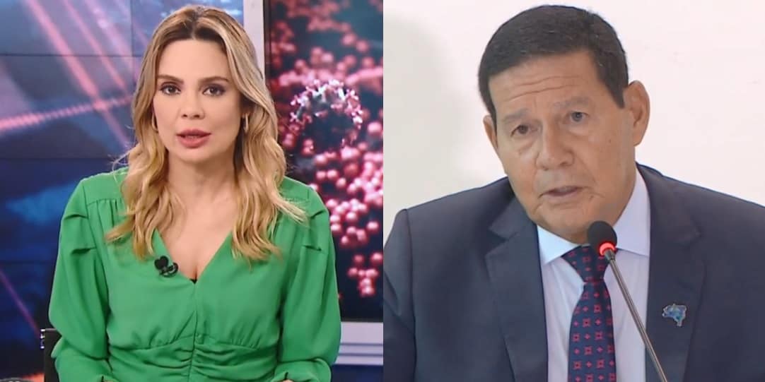 Rachel Sheherazade detona Hamilton Mourão após vice-presidente defender torturador