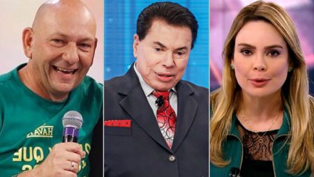 Silvio Santos “surge” no aniversário do veio da Havan, que pediu a cabeça de Rachel Sheherazade