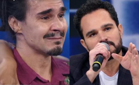 Luciano Camargo emociona André Gonçalves com desabafo na Dança dos Famosos